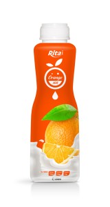 350ml PP bottle Orange Milk